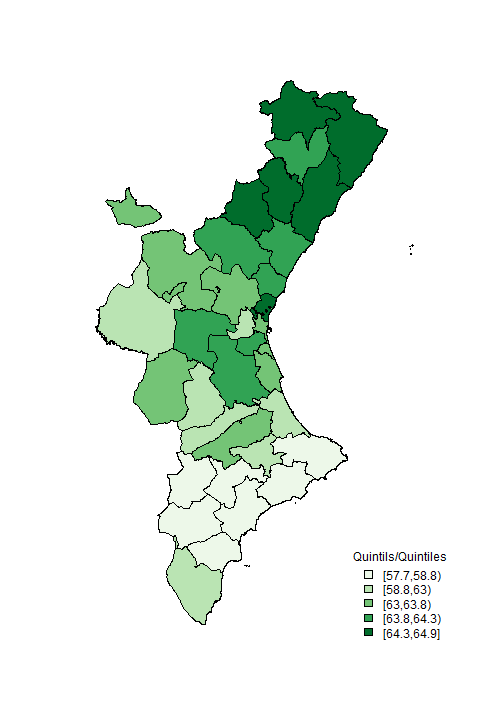 mapa ocupaci poblaci