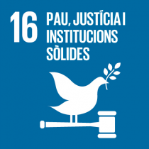 Objectiu 16: Pau, justícia i institucions sòlides